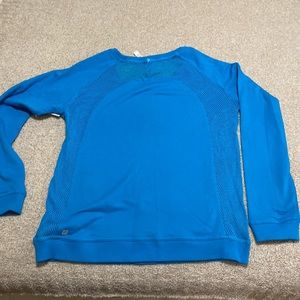 Women’s Activewear Top, Fabletics, XL, Blue